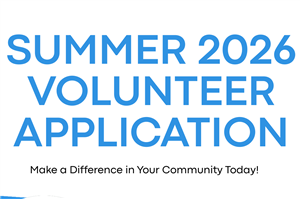 2026 Volunteer Opportunities